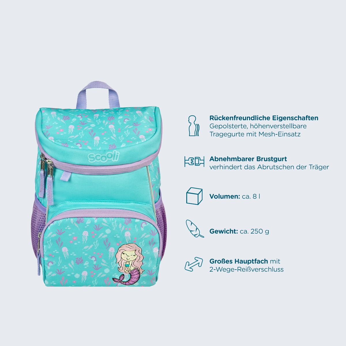Produktbild Mini-Me Mary Mermaid Kindergartenrucksack 11 von 19