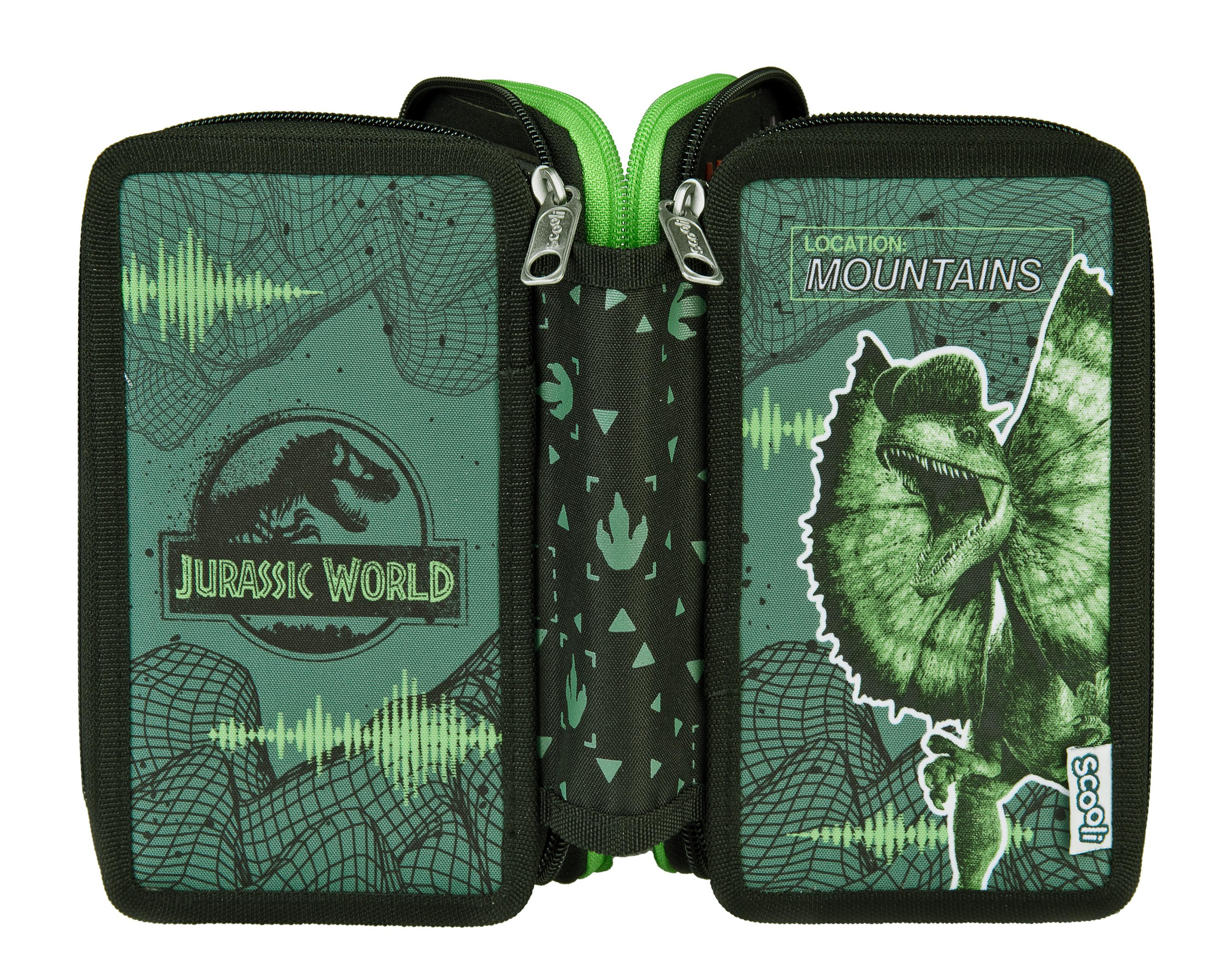 Produktbild Jurassic World Federmäppchen Tripledecker 8 von 8