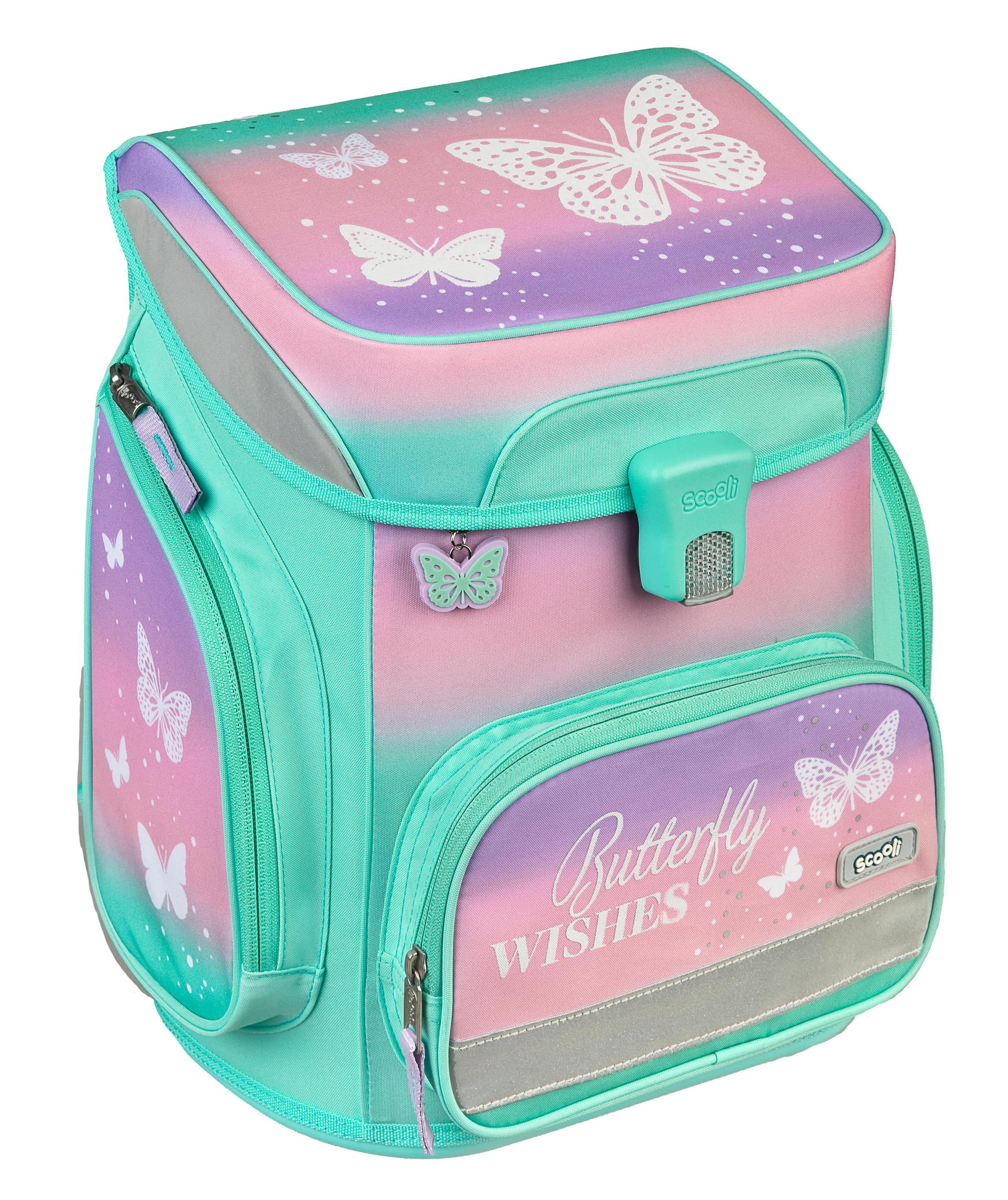 Produktbild Scooli Butterfly EasyFit Schulranzen-Set 5teilig 15 von 22