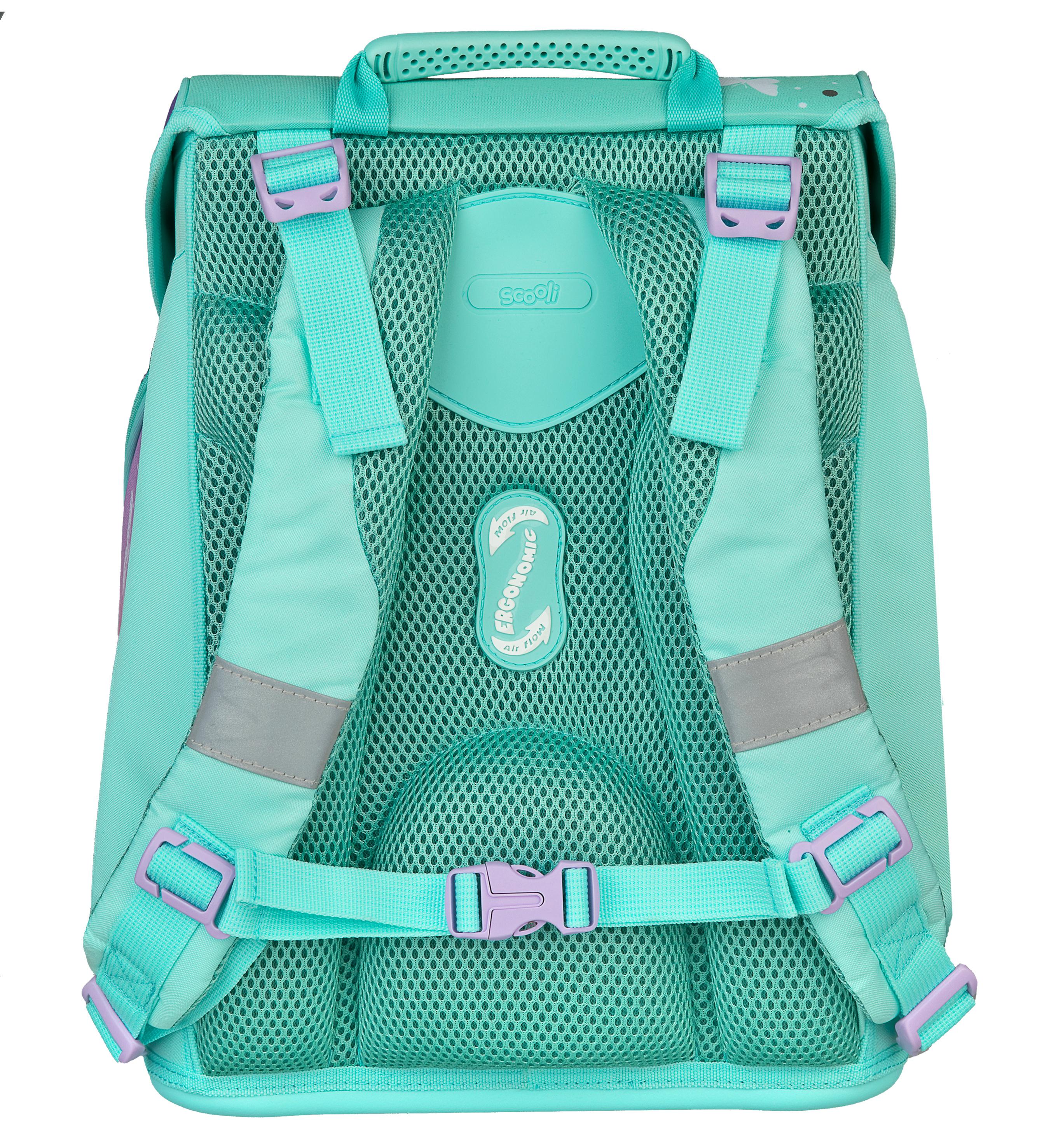 Produktbild Scooli Butterfly EasyFit Schulranzen-Set 5teilig 10 von 22