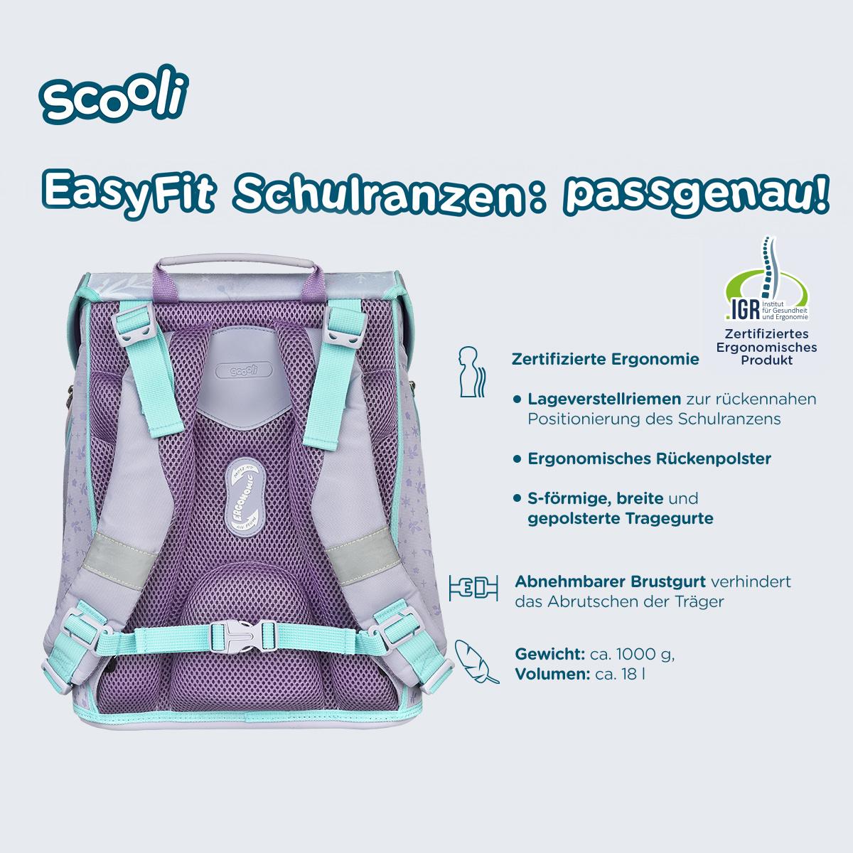 Produktbild Scooli Frozen EasyFit Schulranzen-Set 5teilig 14 von 23