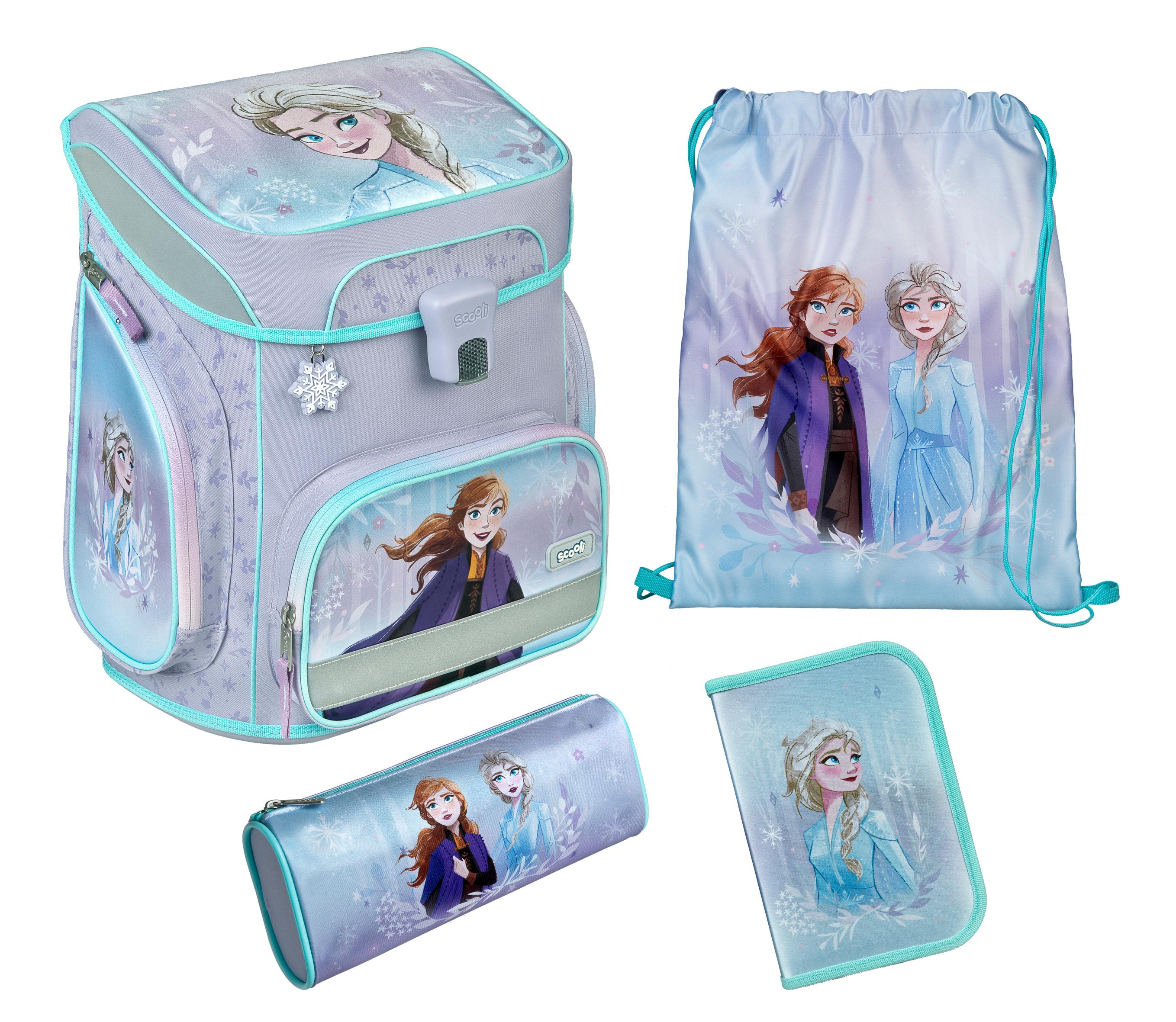 Scooli Frozen EasyFit Schulranzen-Set 5teilig
