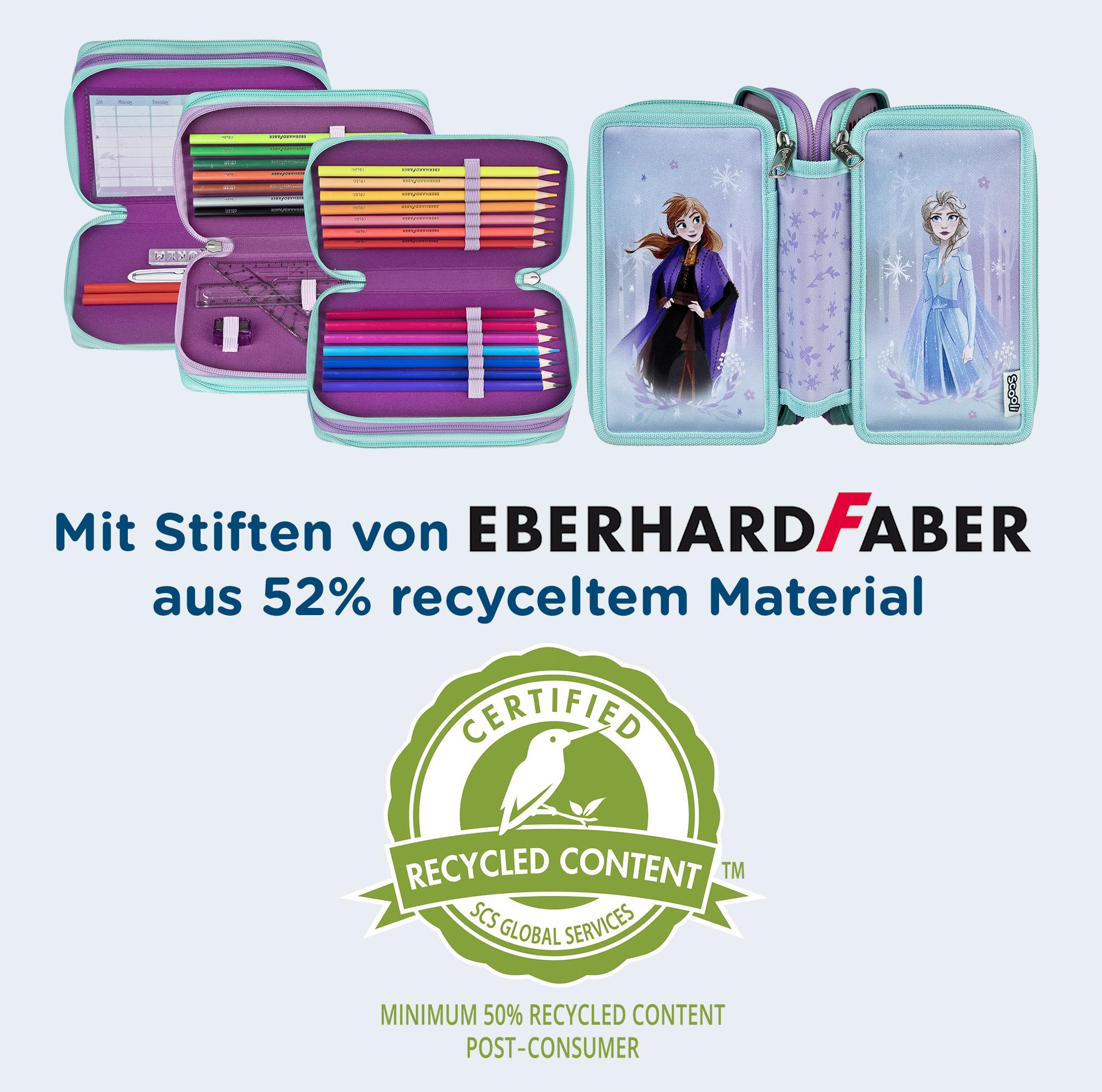 Produktbild Frozen Federmäppchen Tripledecker 2 von 8