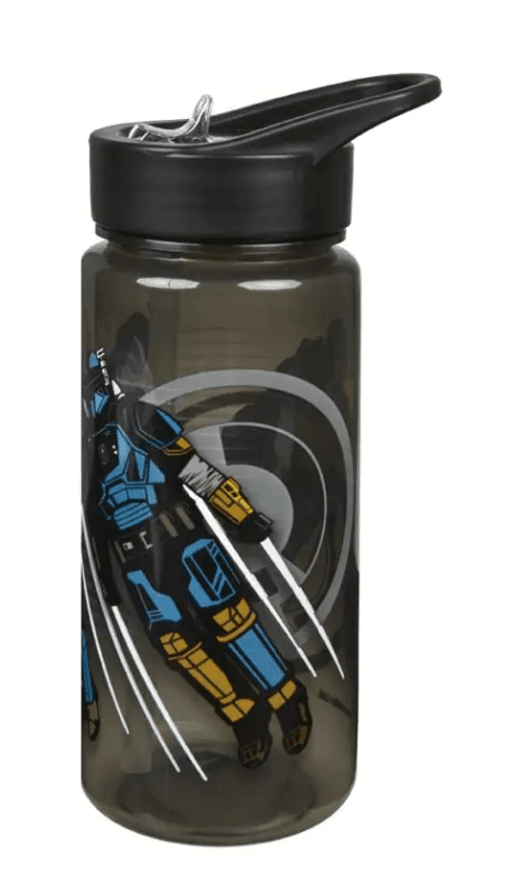 Scooli Star Wars The Mandalorian AERO Trinkflasche mit Trinkhalm, 500 ml