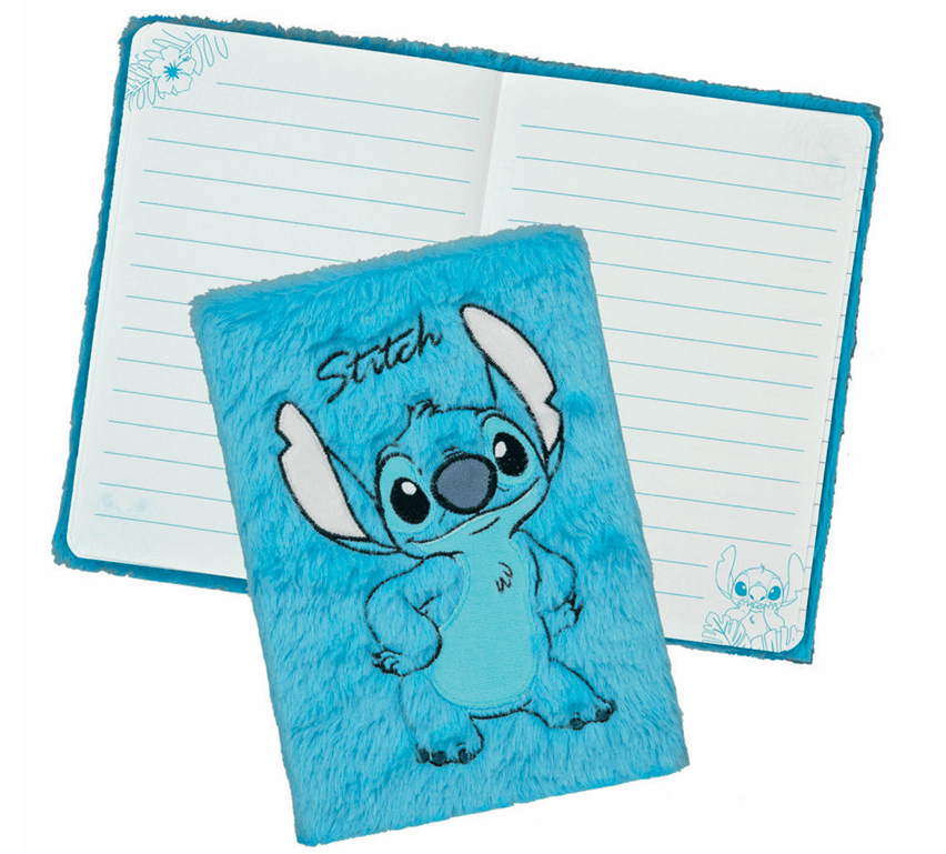 Undercover - Disney Lilo & Stitch Plüsch Notizbuch A5