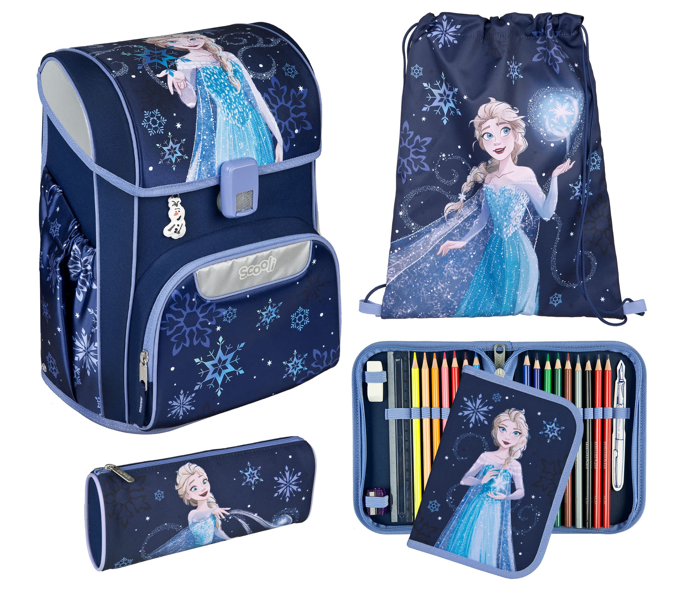 Frozen EasyStart Schulranzen Set,5tlg