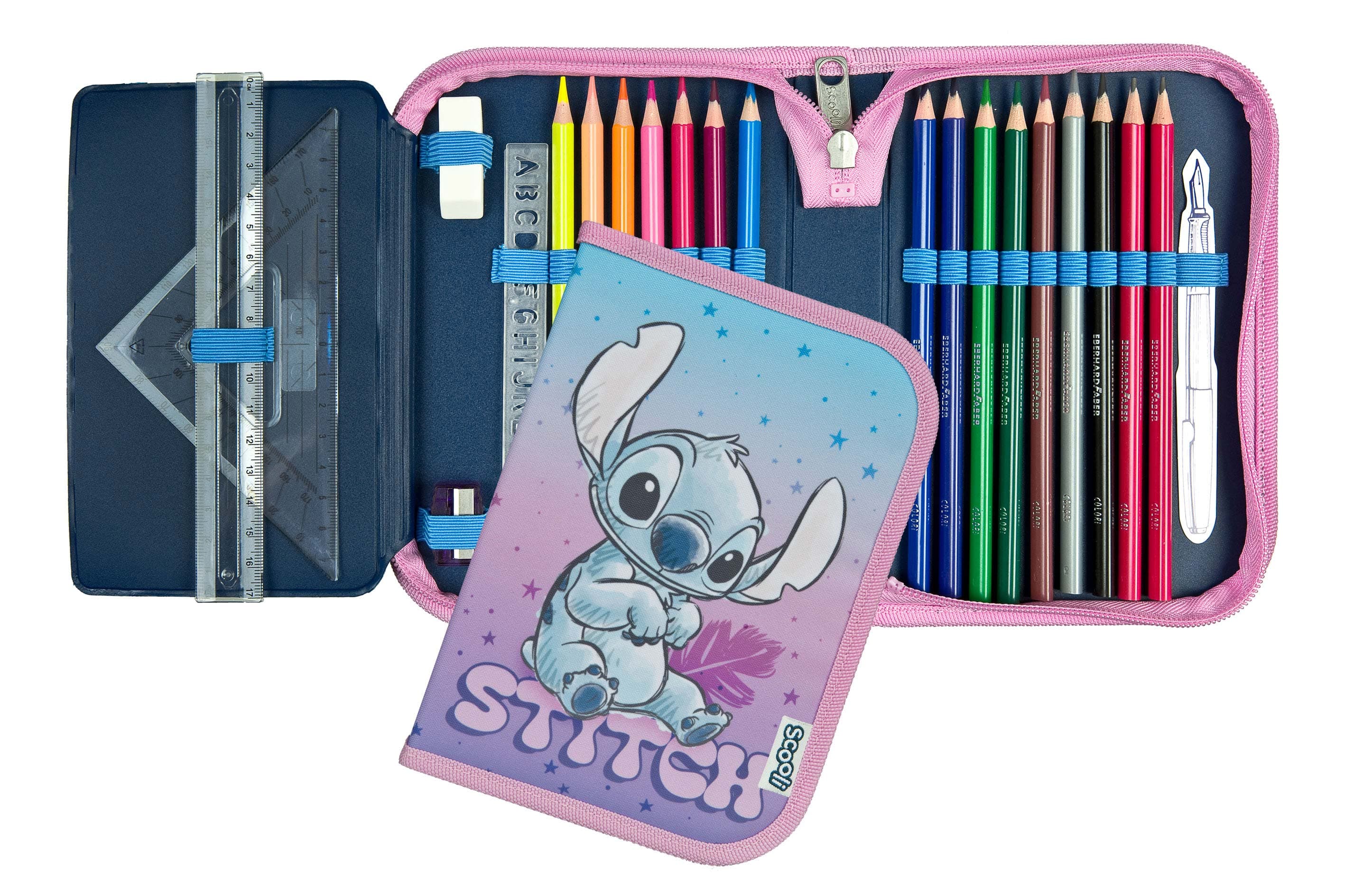 Stitch gefülltes Schüleretui