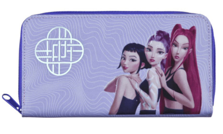 Undercover KPop Demon Hunters Geldbörse lila 20 x 11 x 2 cm