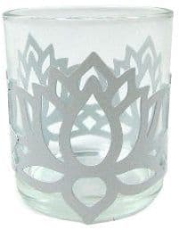 Teelichthalter Lotus