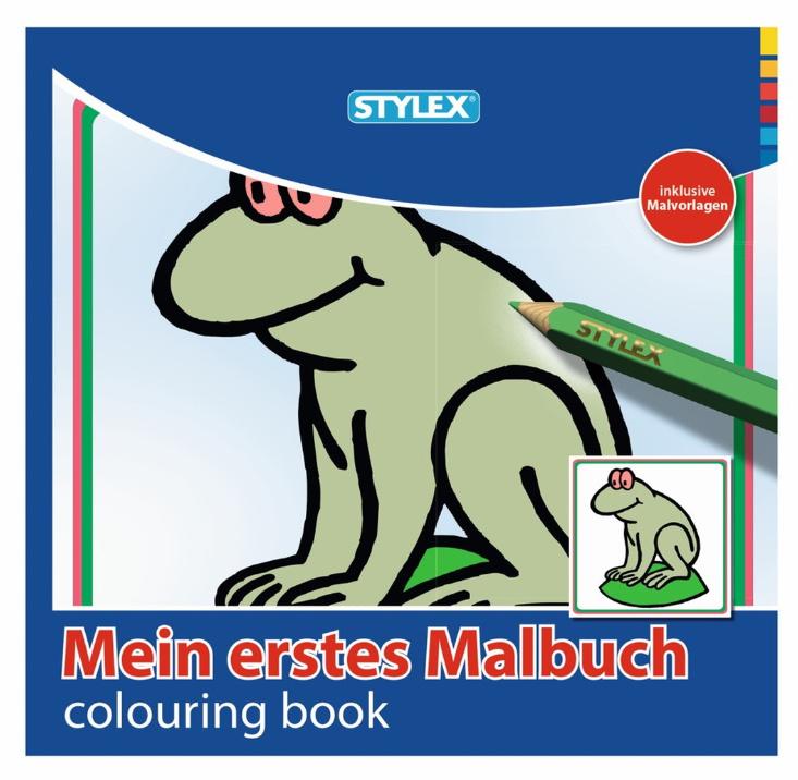 Produktbild STYLEX® Malbuch 192 Seiten Mein 1. Malbuch 15x15cm sortiert 2 von 3