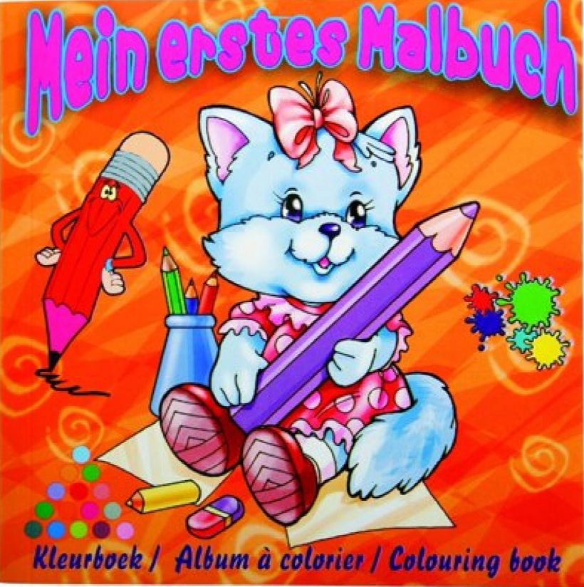 Produktbild STYLEX® Malbuch 192 Seiten Mein 1. Malbuch 15x15cm sortiert 3 von 3