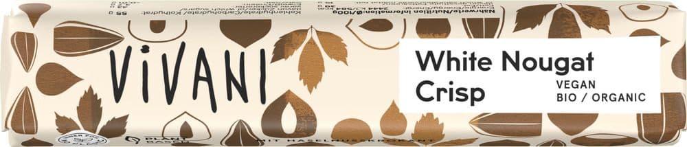 VIVANI Bio Riegel White Nougat Crisp