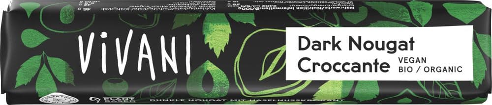 VIVANI Bio Riegel Dark Nougat Croccante