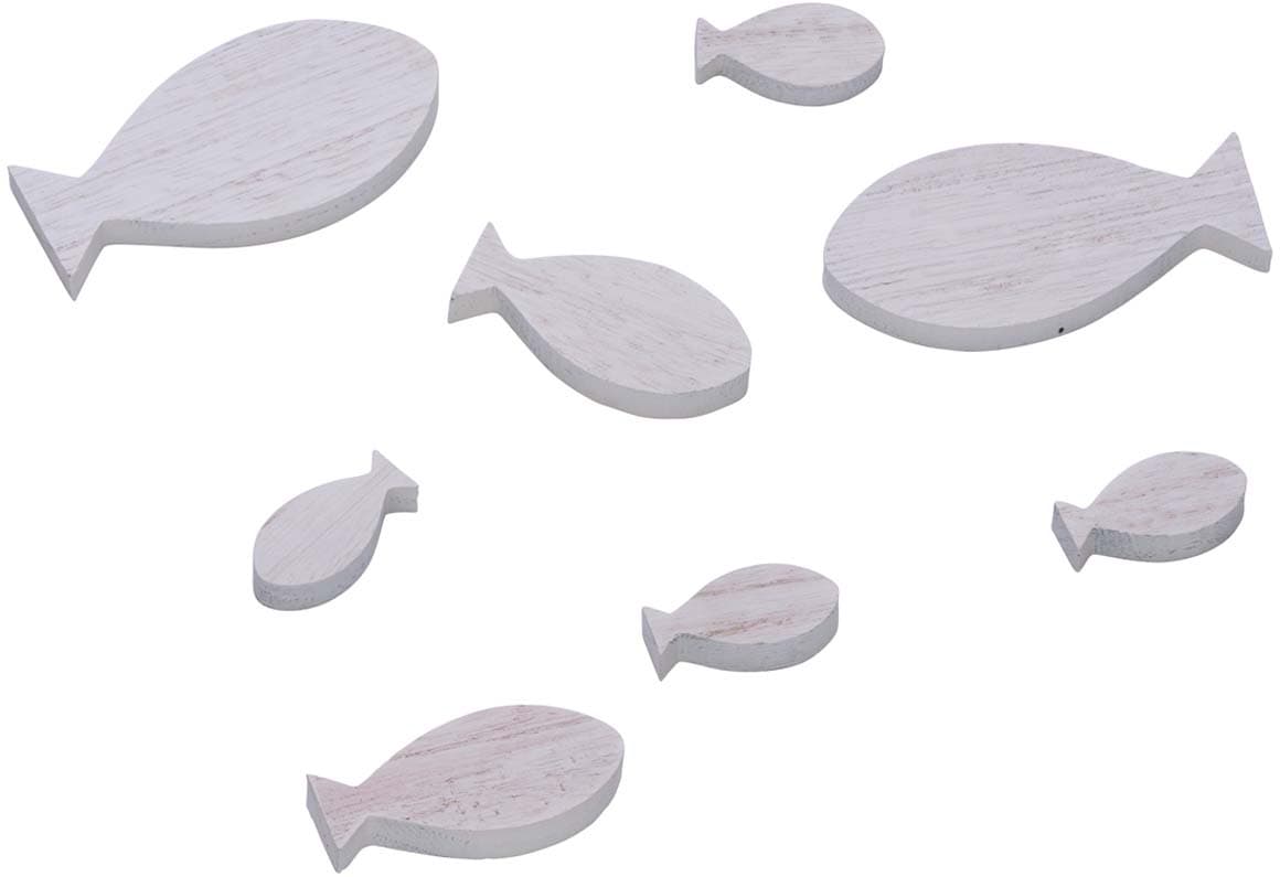 Holzstreu Fische