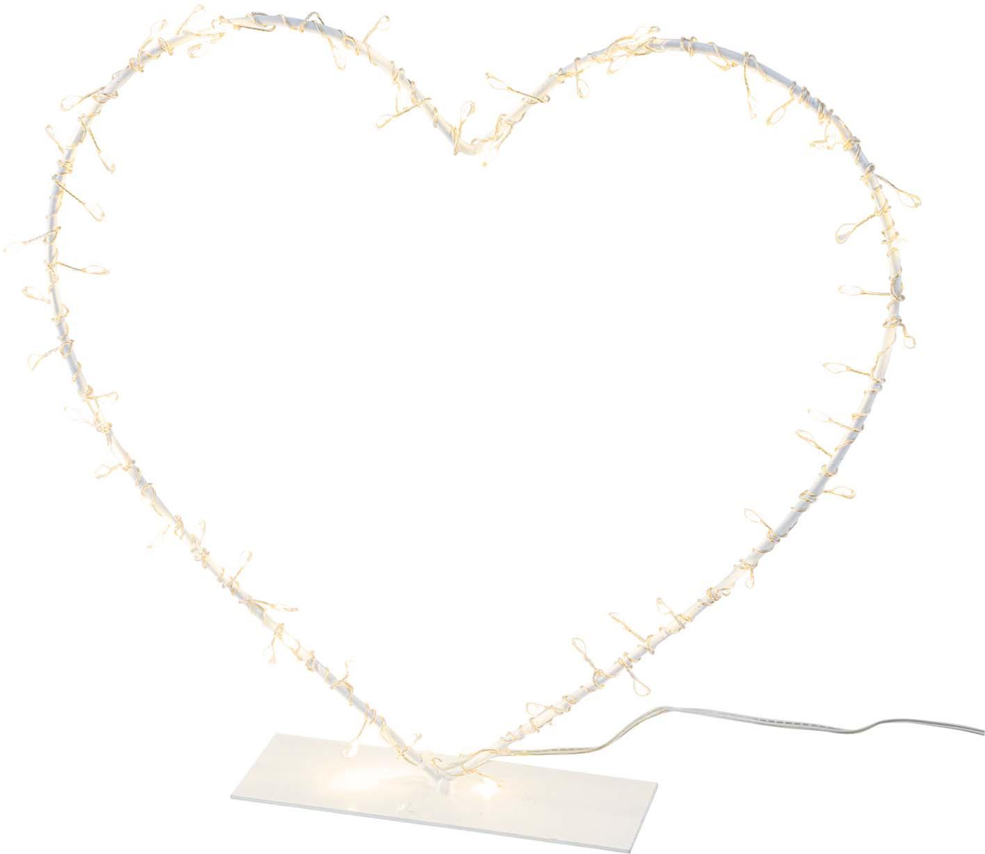 LED-Metallherz 15cm