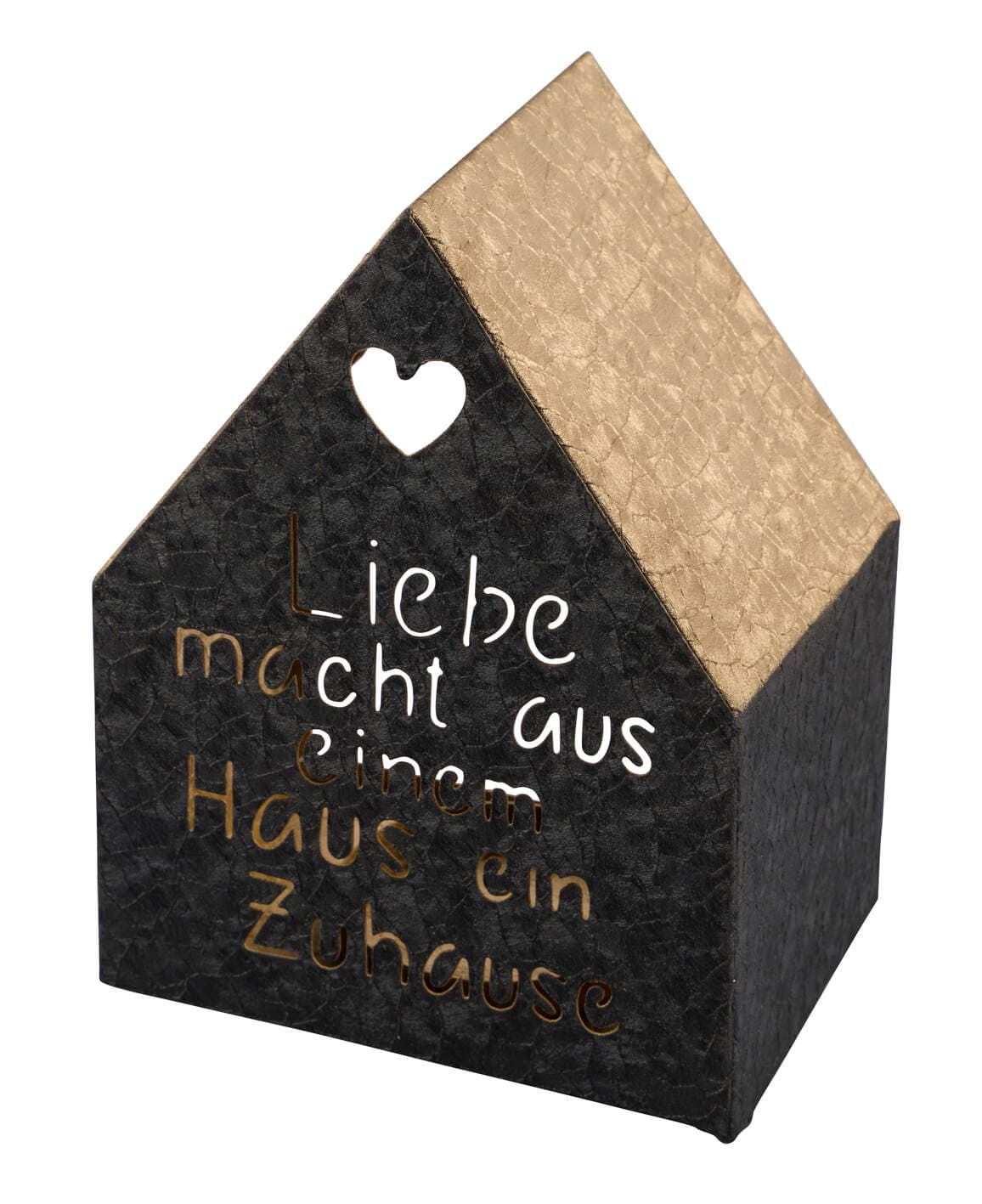 Haus mit Spruch H=20,5cm