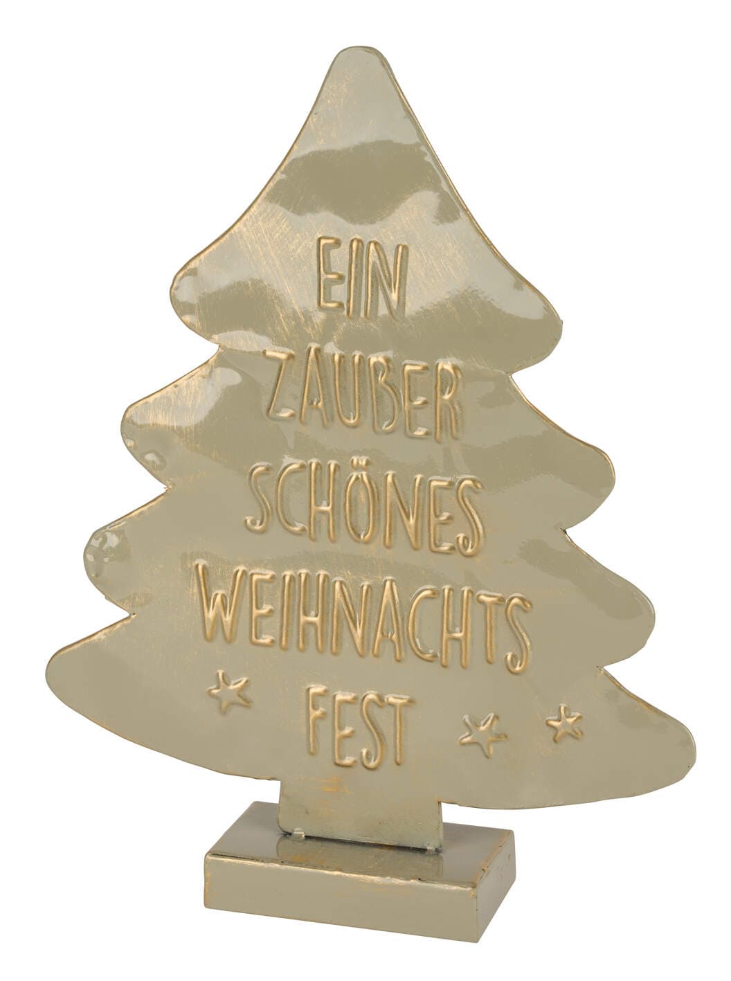 Tanne mit Text H=36,5cm
