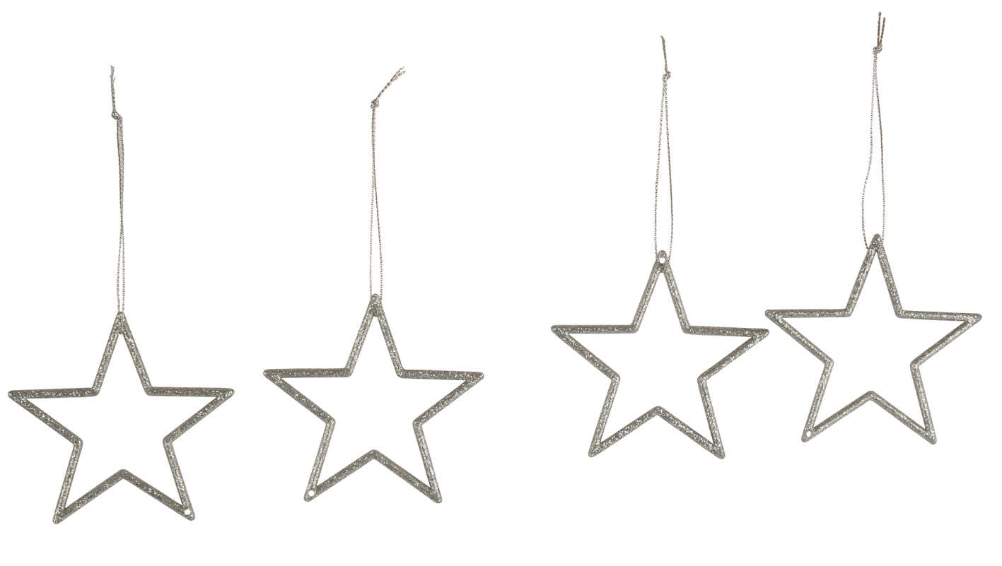 Sterne Anhänger 4er Set