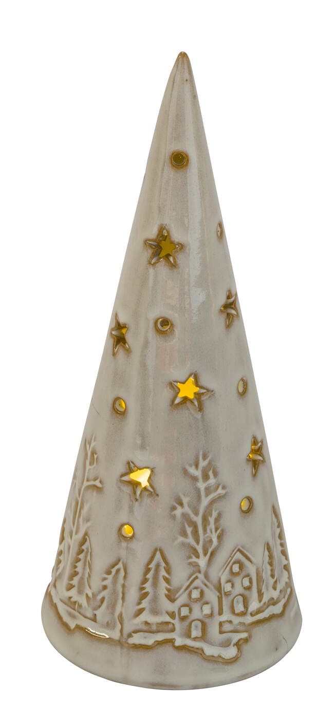 LED-Kegelbaum H=25,5cm