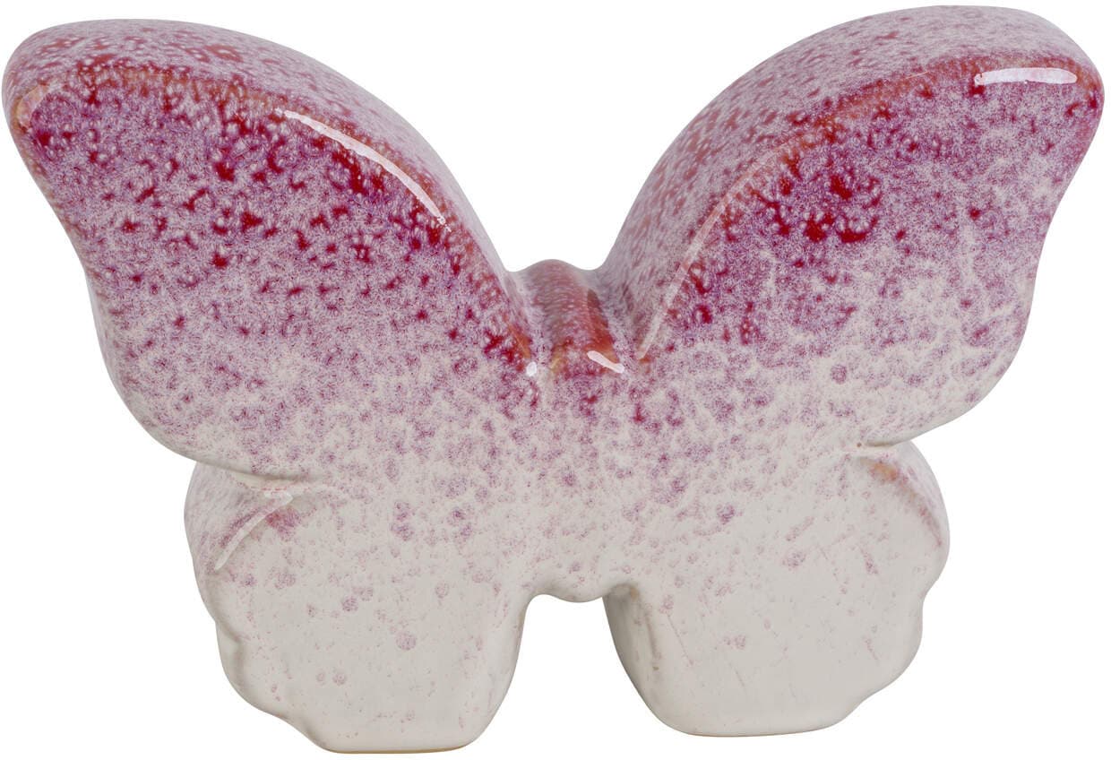 Keramikschmetterling stehend