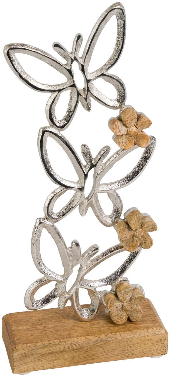 Aluschmetterlinge auf Mangoholz