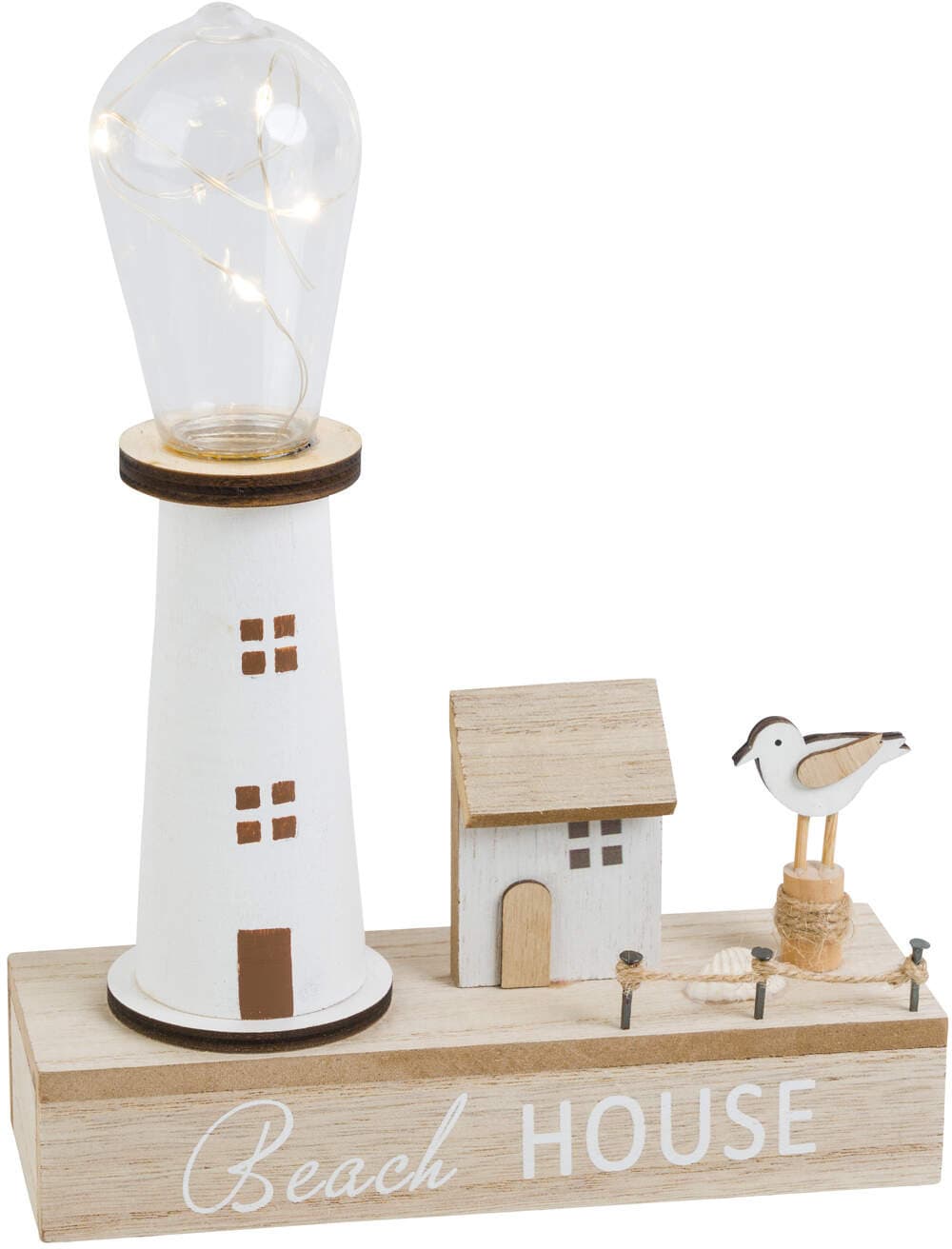 LED-Holzaufsteller Turm
