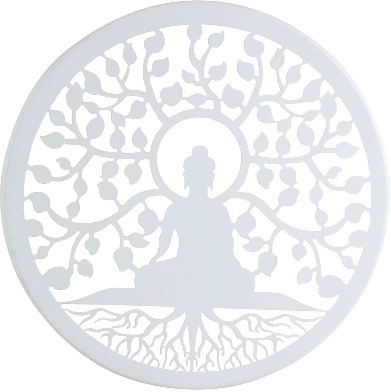 Solar-Wandbild Buddha