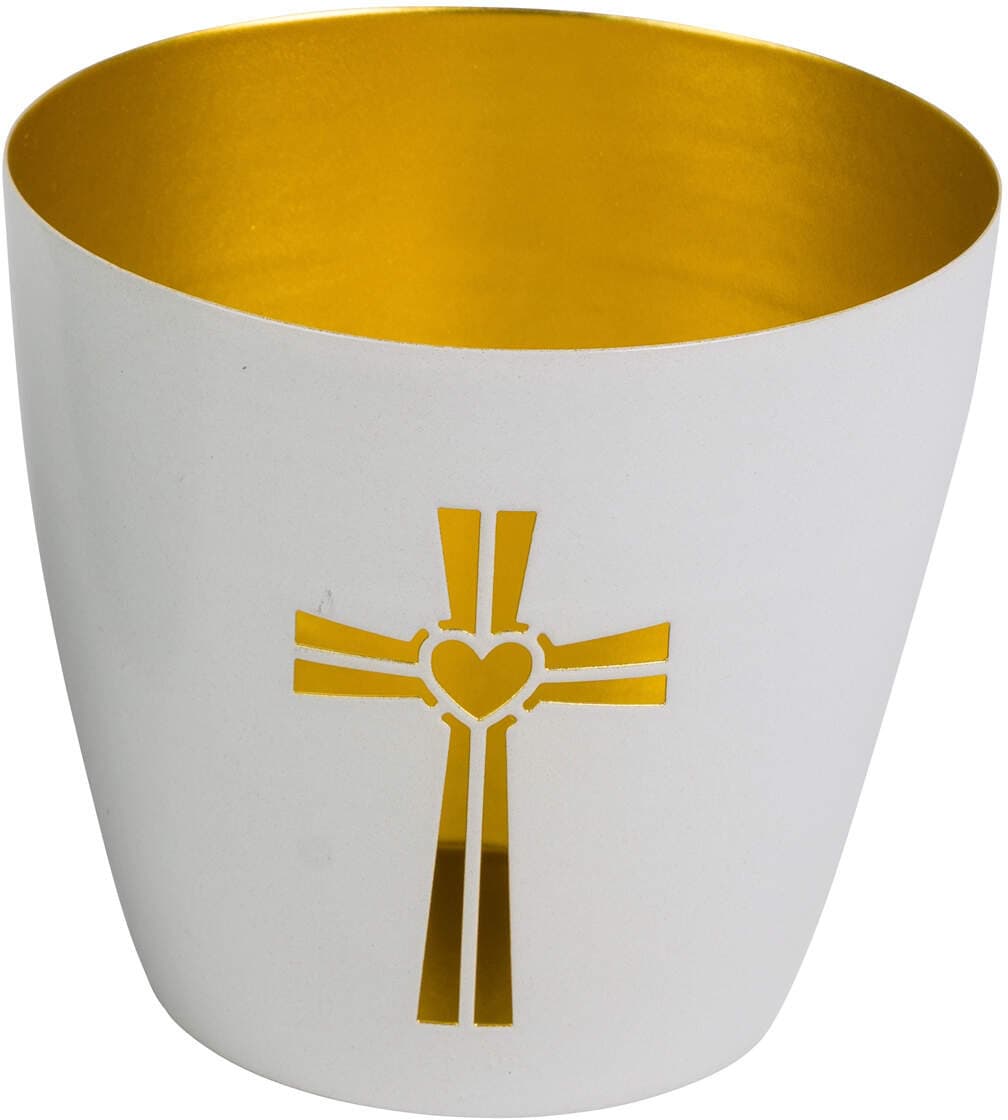 Metallwindlicht Kreuz