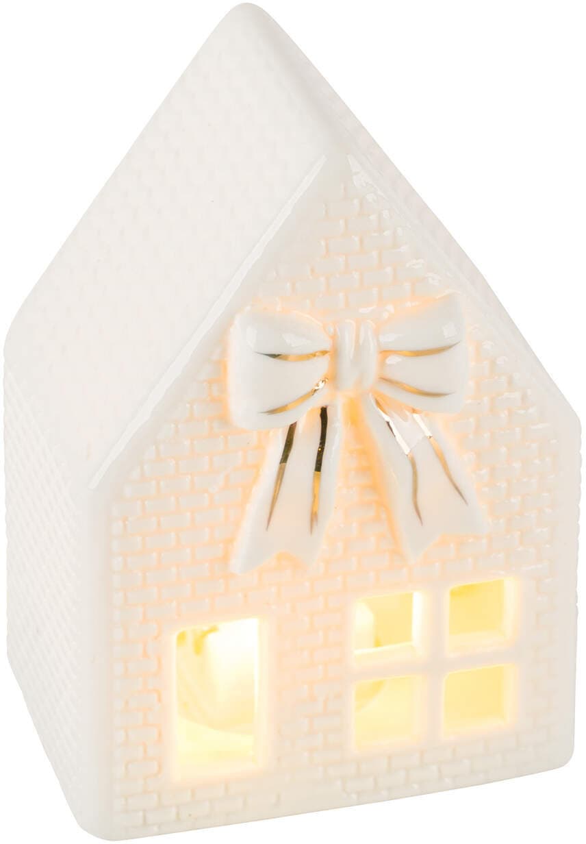 LED Keramikhaus H=9,5cm