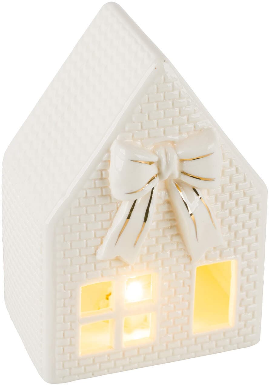 LED Keramikhaus H=14,5cm