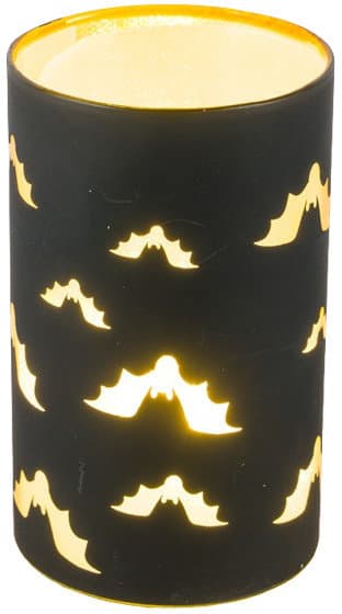 LED Glaslicht Fledermaus