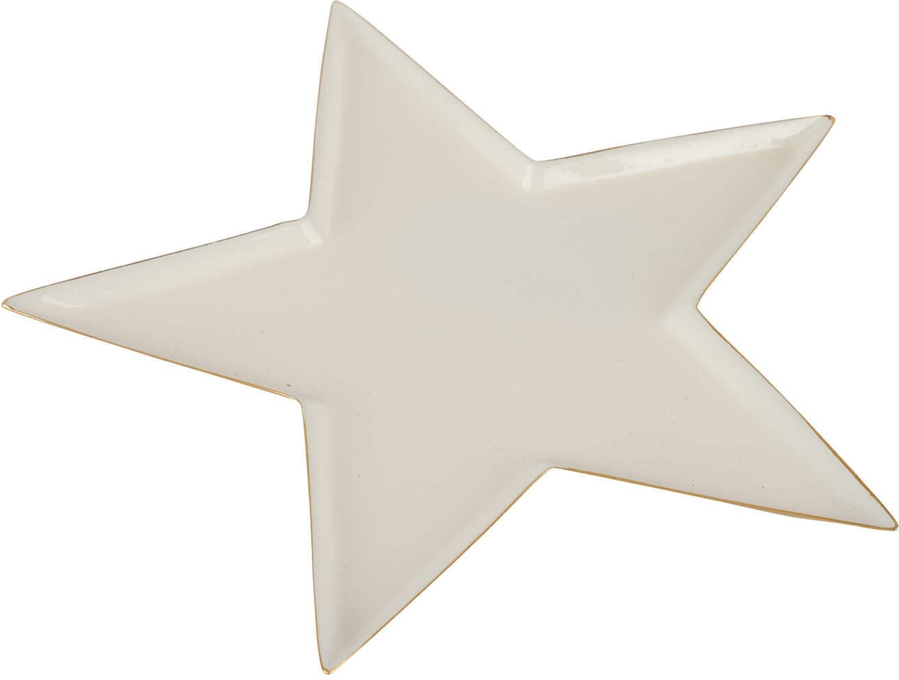 Metallteller Stern
