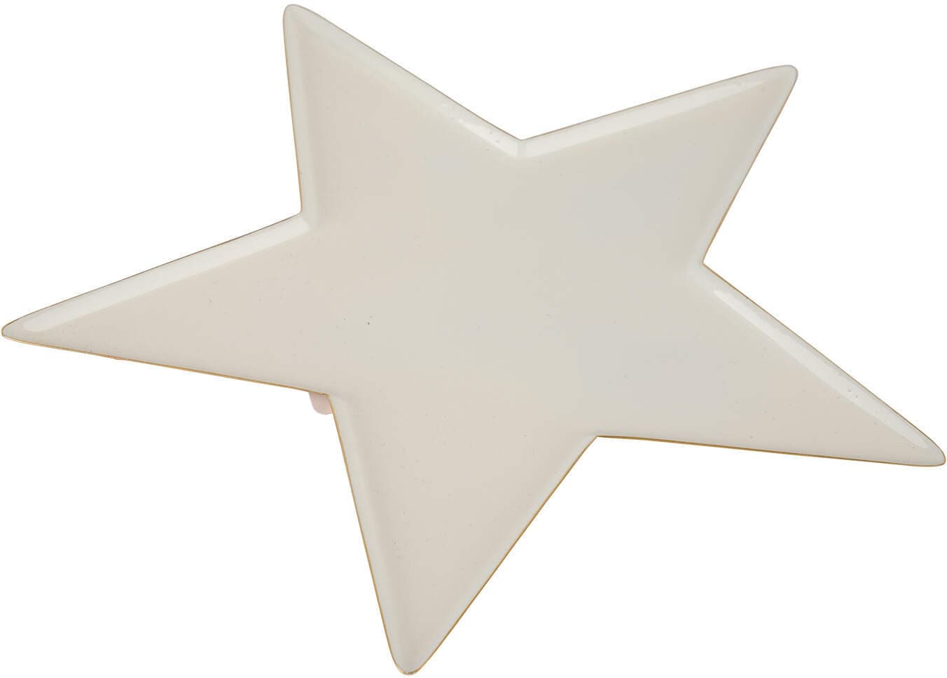 Metallteller Stern