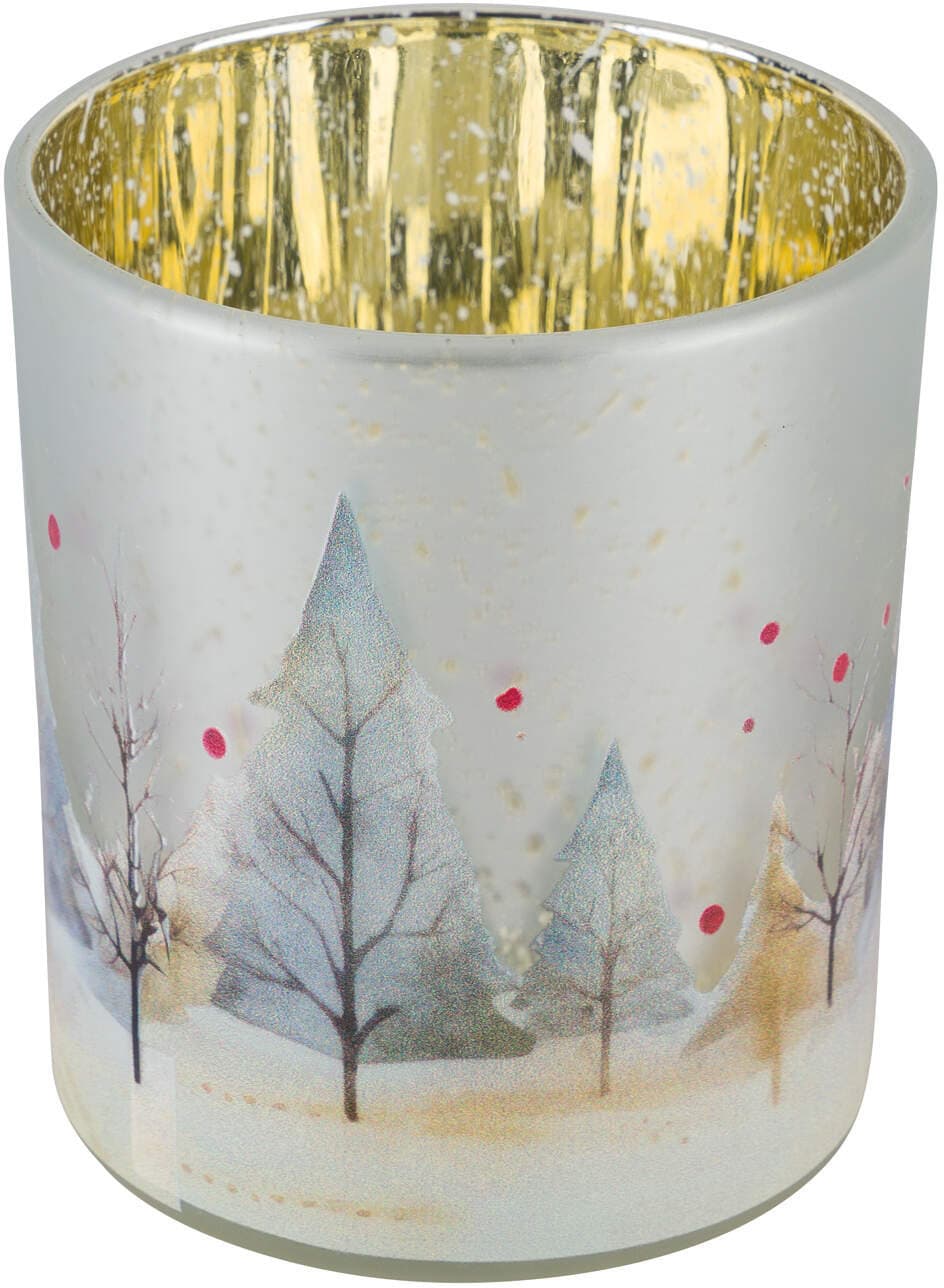 Glaswindlicht Tannenbaum