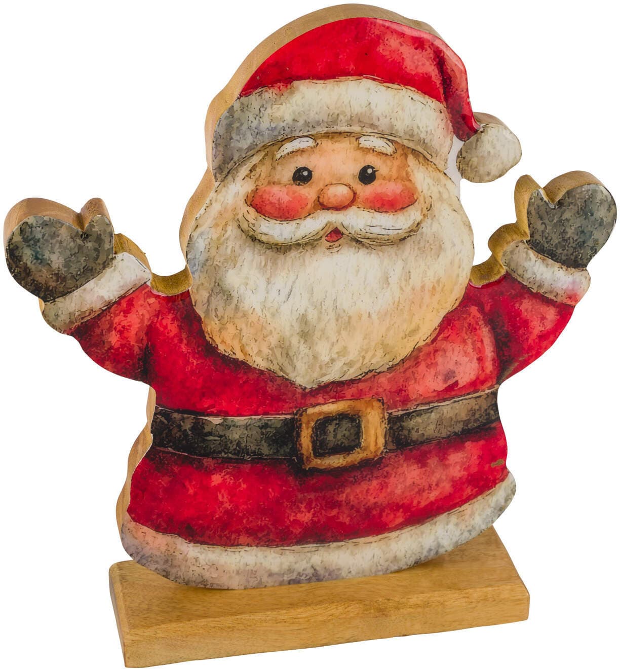 Dekoaufsteller Weihnachtsmann