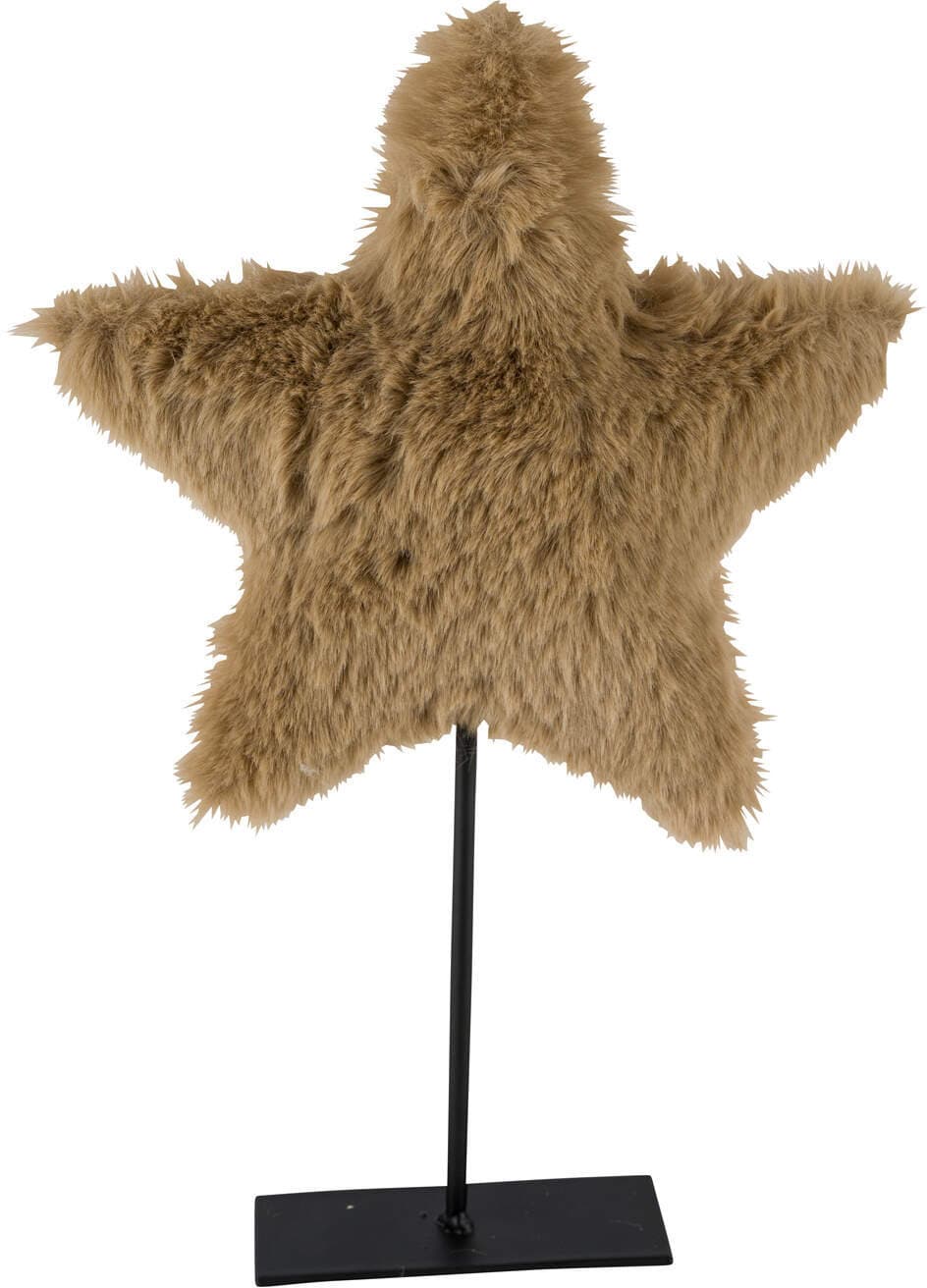 Plüschstern auf Fuß H=35cm