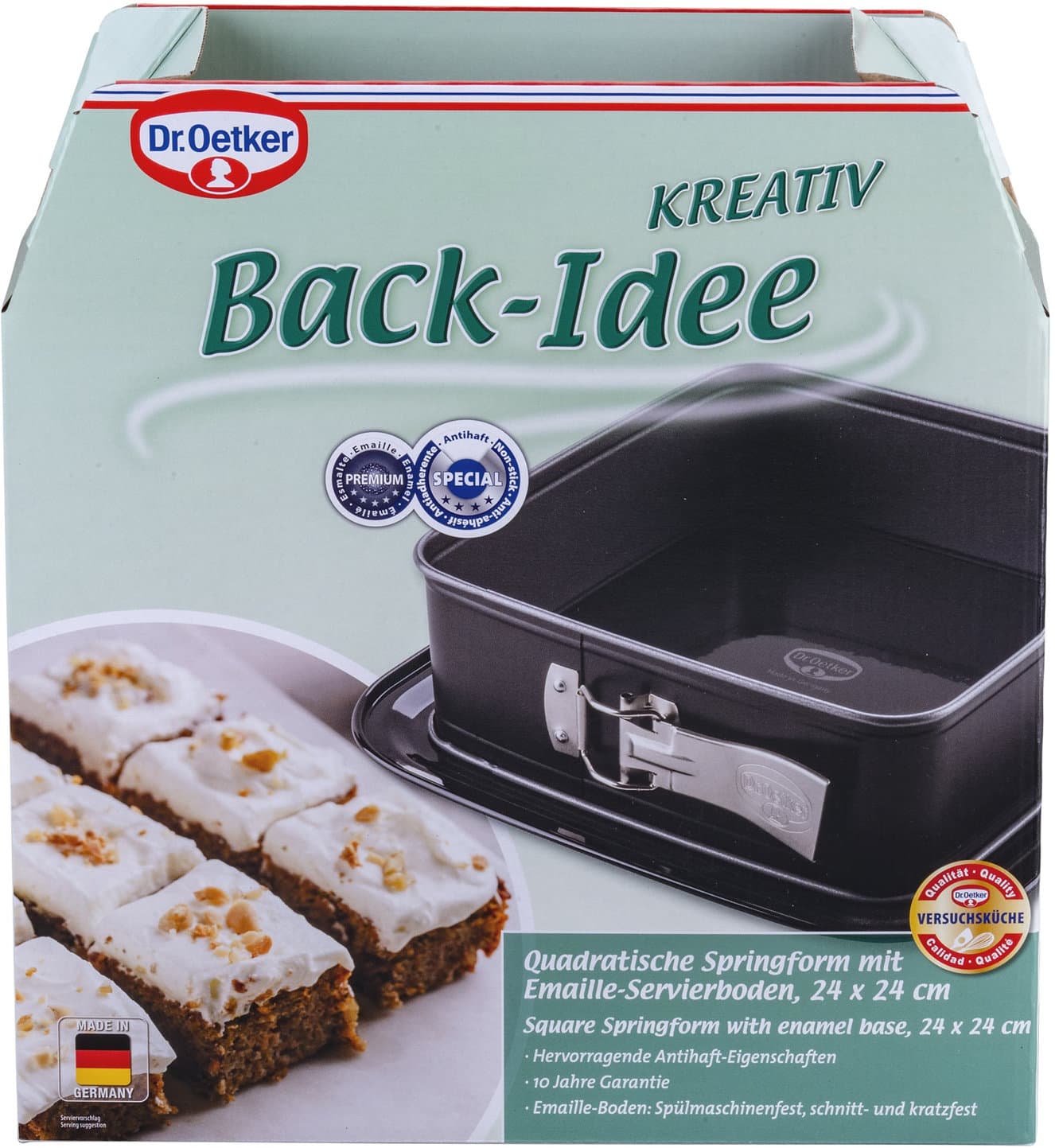 Dr.Oetker Quadratische Springform 24x24cm