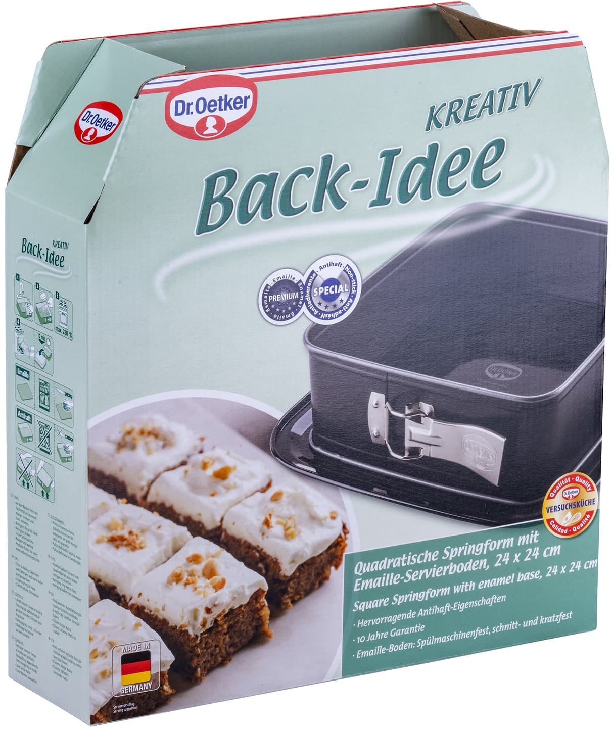 Dr.Oetker Quadratische Springform 24x24cm