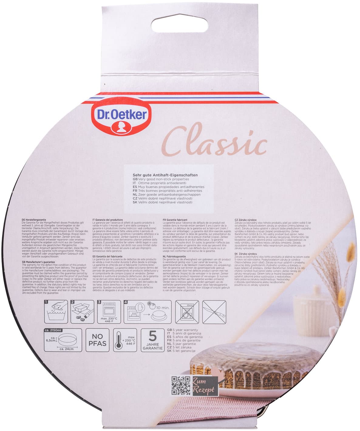 Dr.Oetker Springform Classic Ø24cm