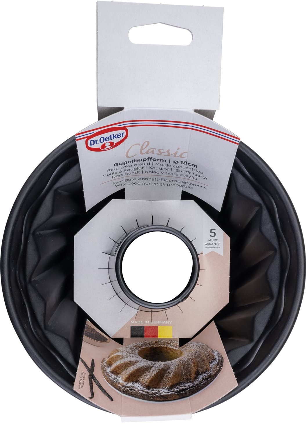 Dr.Oetker Gugelhupfform Classic Ø18cm