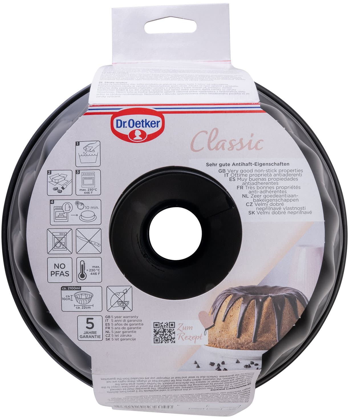 Dr.Oetker Gugelhupfform Classic Ø22cm
