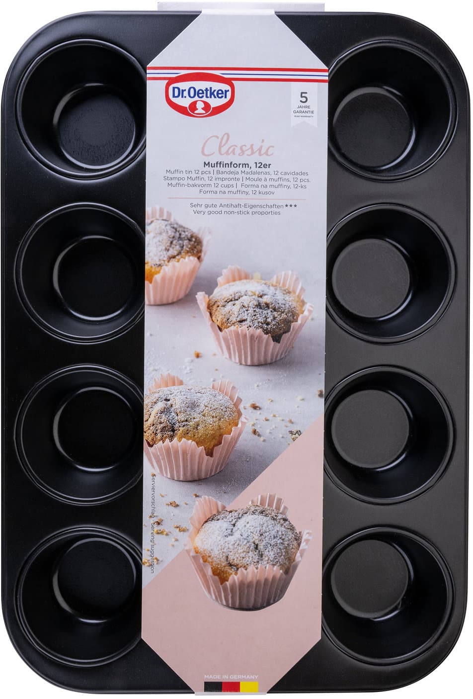 Dr.Oetker Muffinblech Classic für 12 Muffins