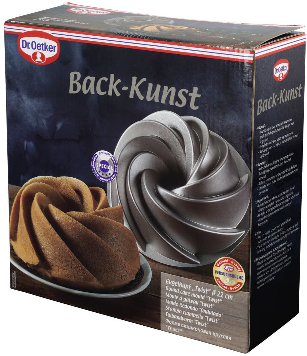 Dr.Oetker Gugelhupfform Twist Ø22cm