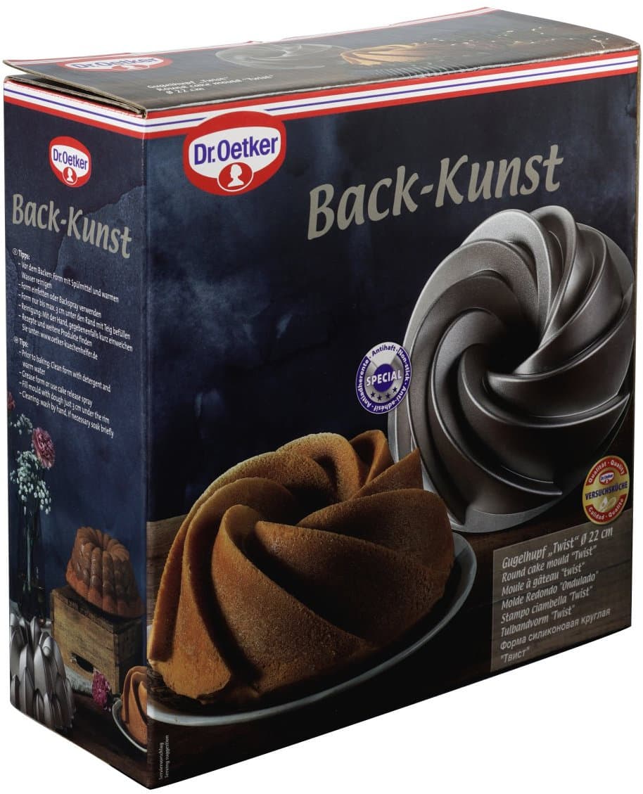 Dr.Oetker Gugelhupfform Twist Ø22cm