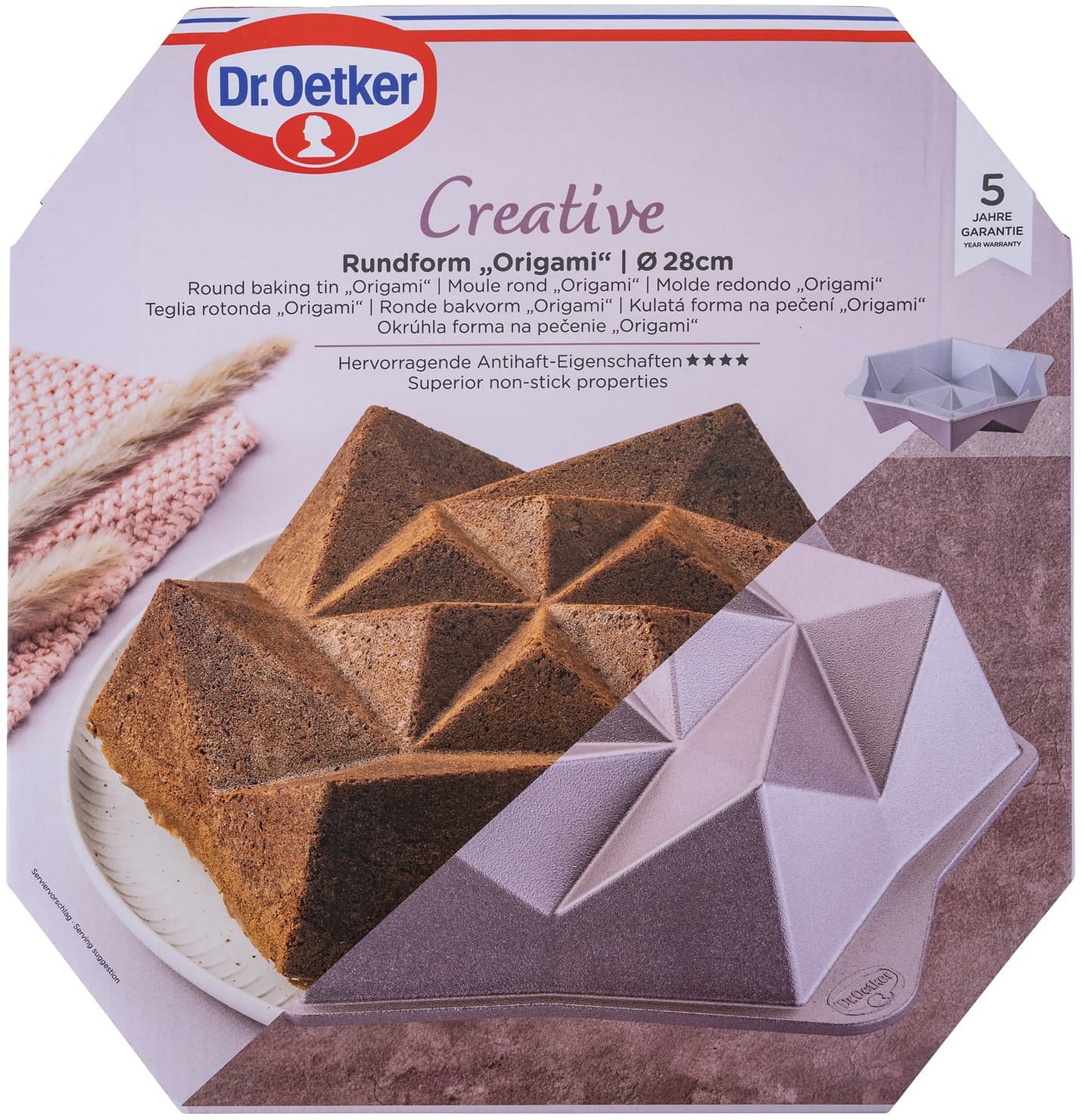 Dr.Oetker Rundform Origami Ø28cm