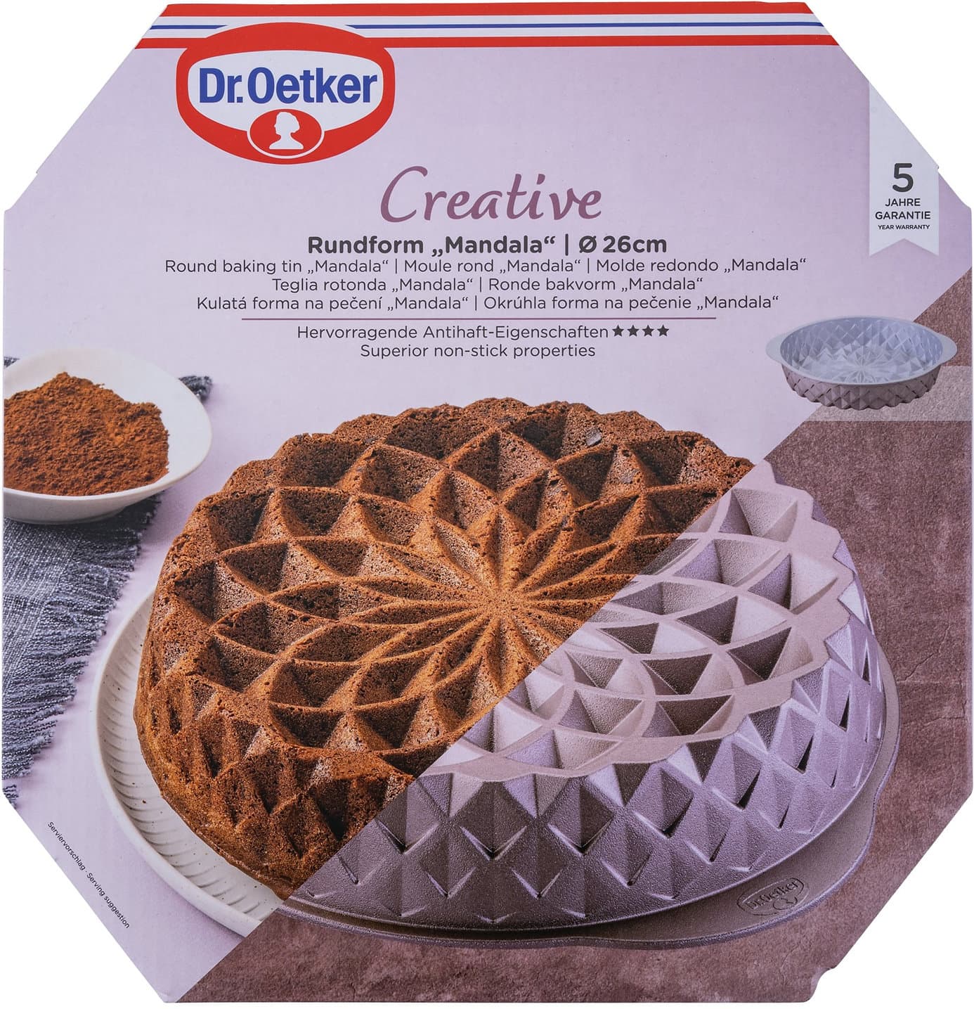Dr.Oetker Rundform Mandala Ø26cm