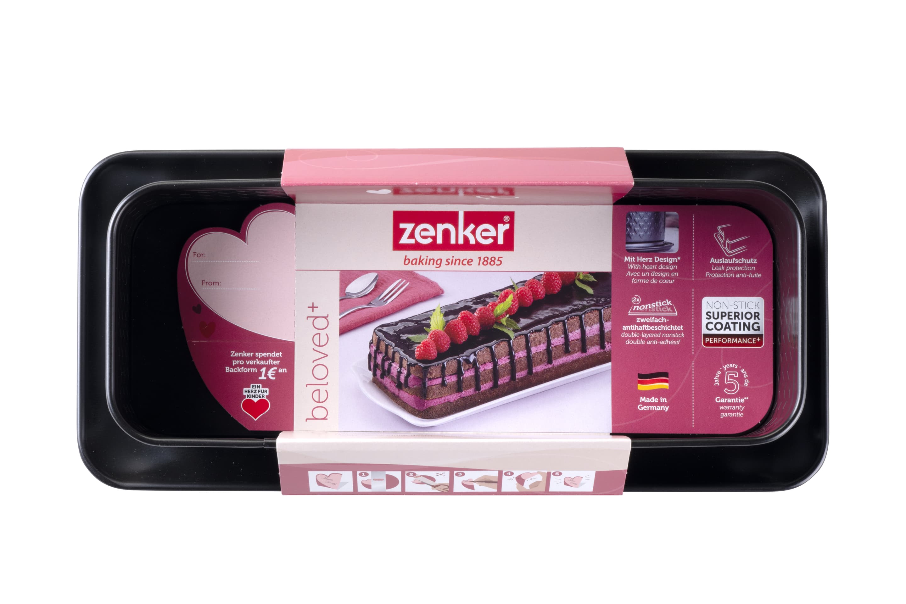 Produktbild zenker Beloved+ Kasten-Springform 30x12cm 3 von 5