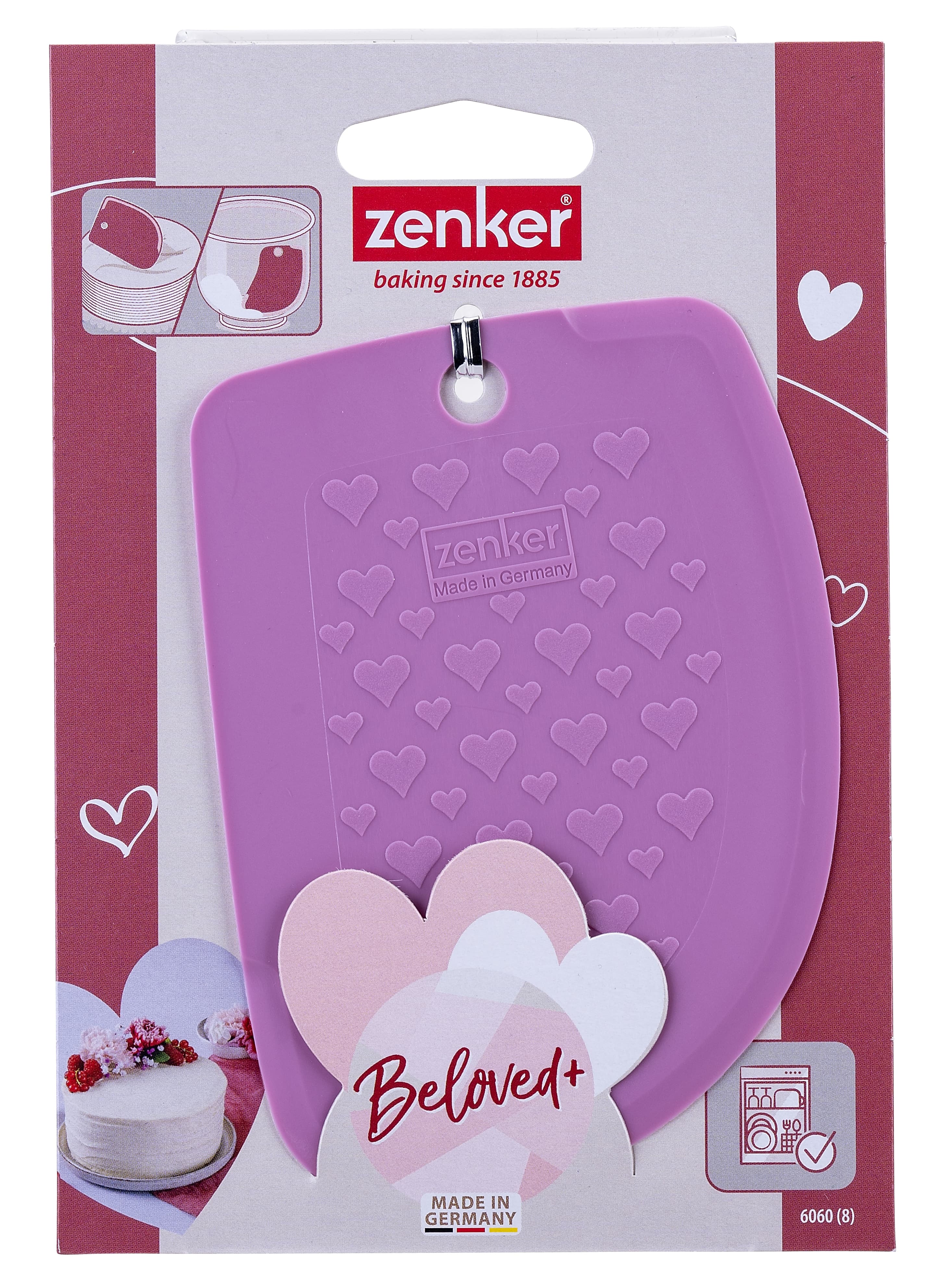 Produktbild zenker Beloved+ Teigkarte Herz 12x8cm 2 von 4