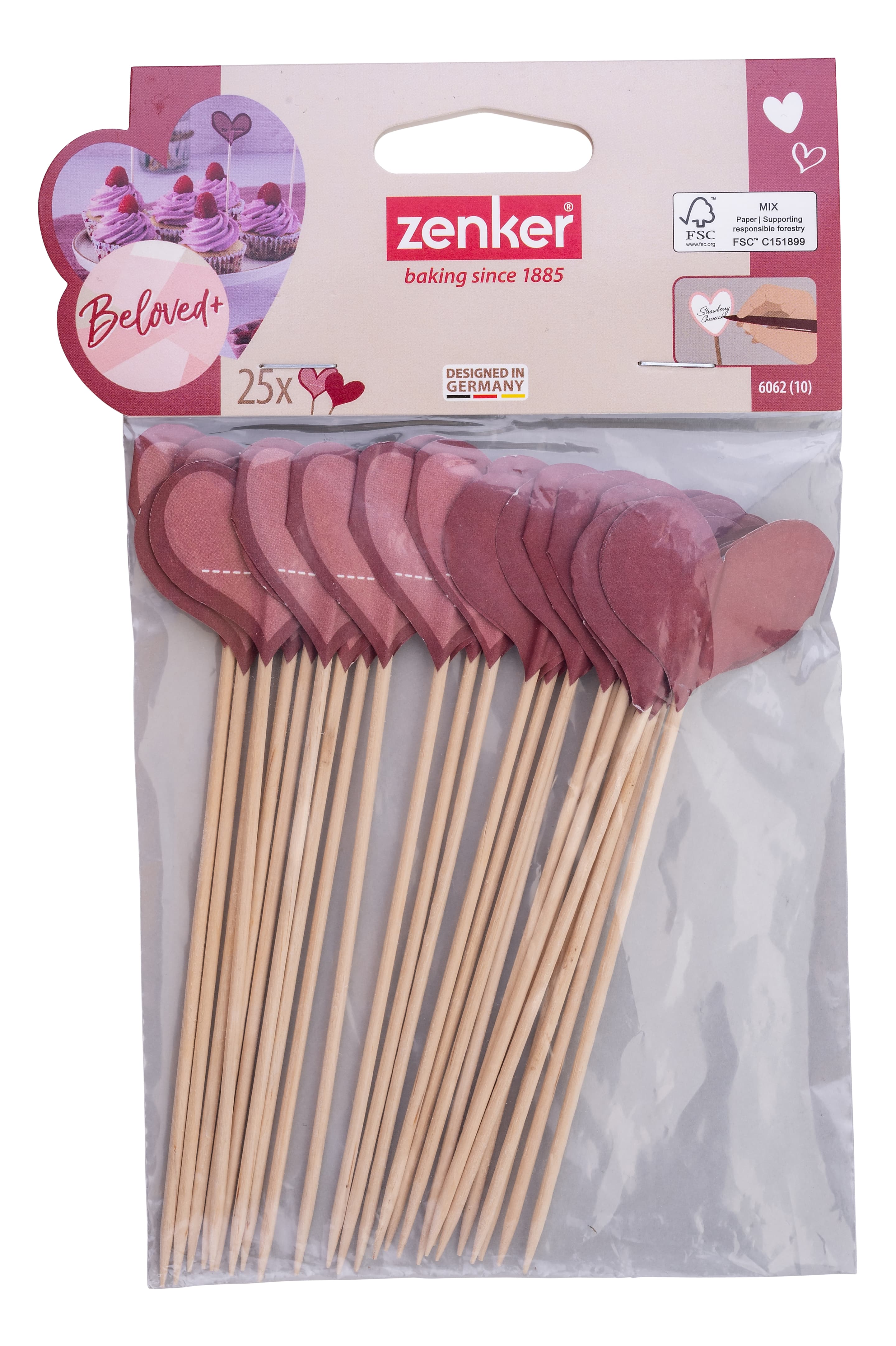Produktbild zenker Beloved+ Deko-Picker-Set 25-tlg. 2 von 8