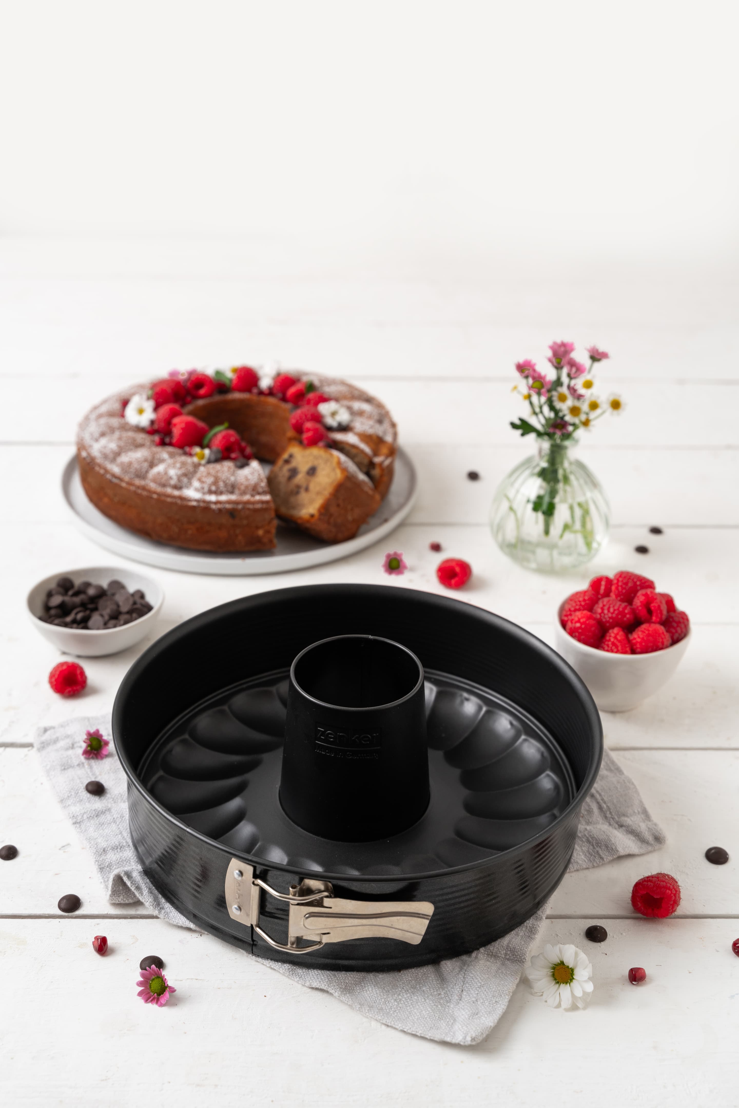 Produktbild zenker Perfect Black+ Springform mit 2 Böden Ø24cm 5 von 5